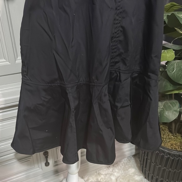 NWT J. Crew Delilah Black Dress in Cotton Poplin Size Large - Picture 7 of 13